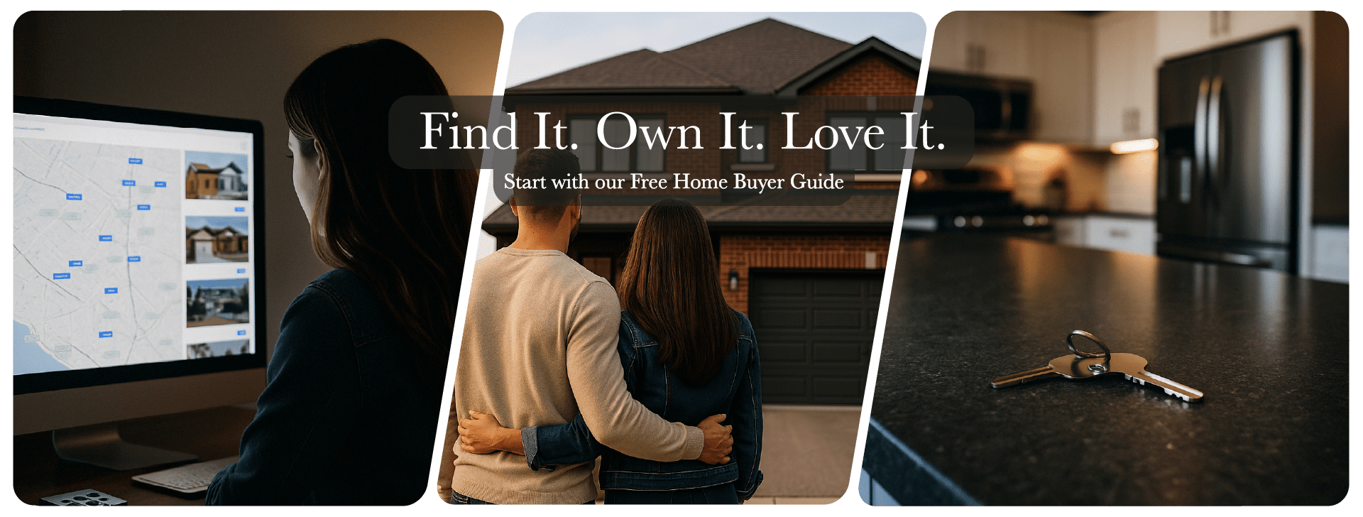 Happy family buying a home in Toronto with Radiate Real Estate