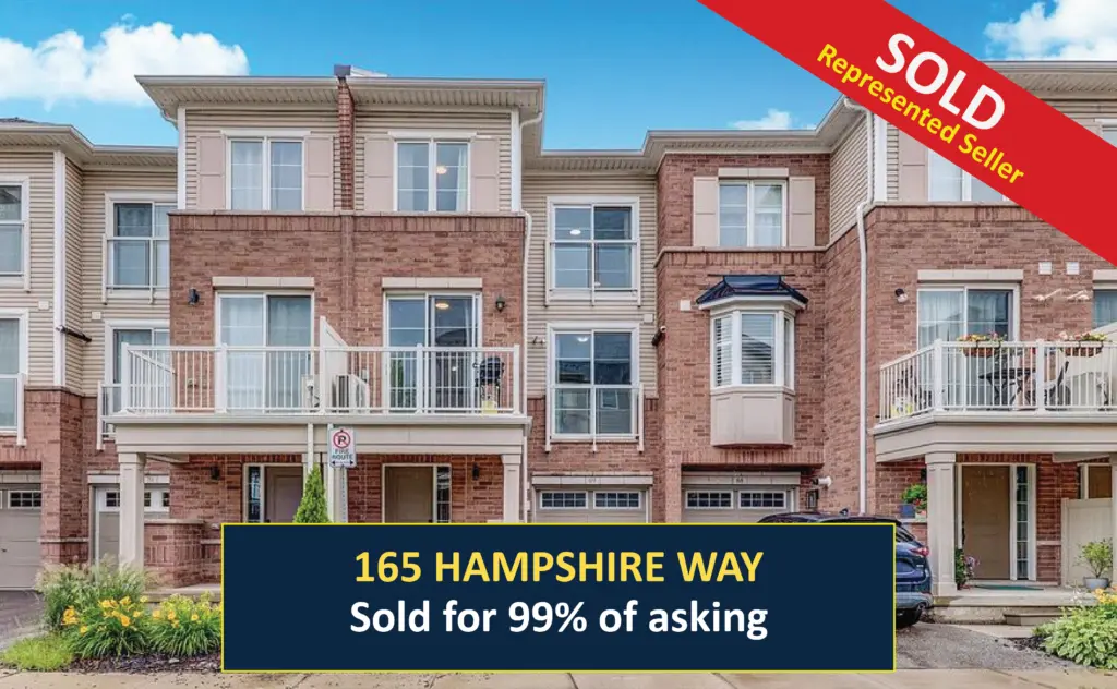 SOLD - 165 Hampshire Way, Milton - Sold for 99% of list price